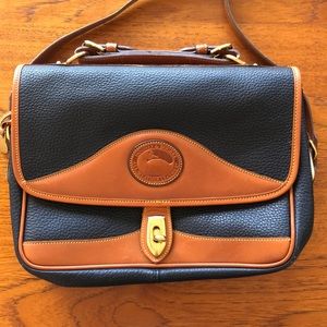 Vintage Dooney & Bourke Crossbody Leather Purse